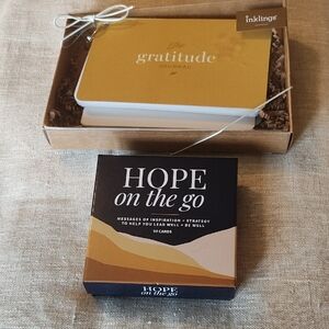 Gratitude Journal and Hope Card Set